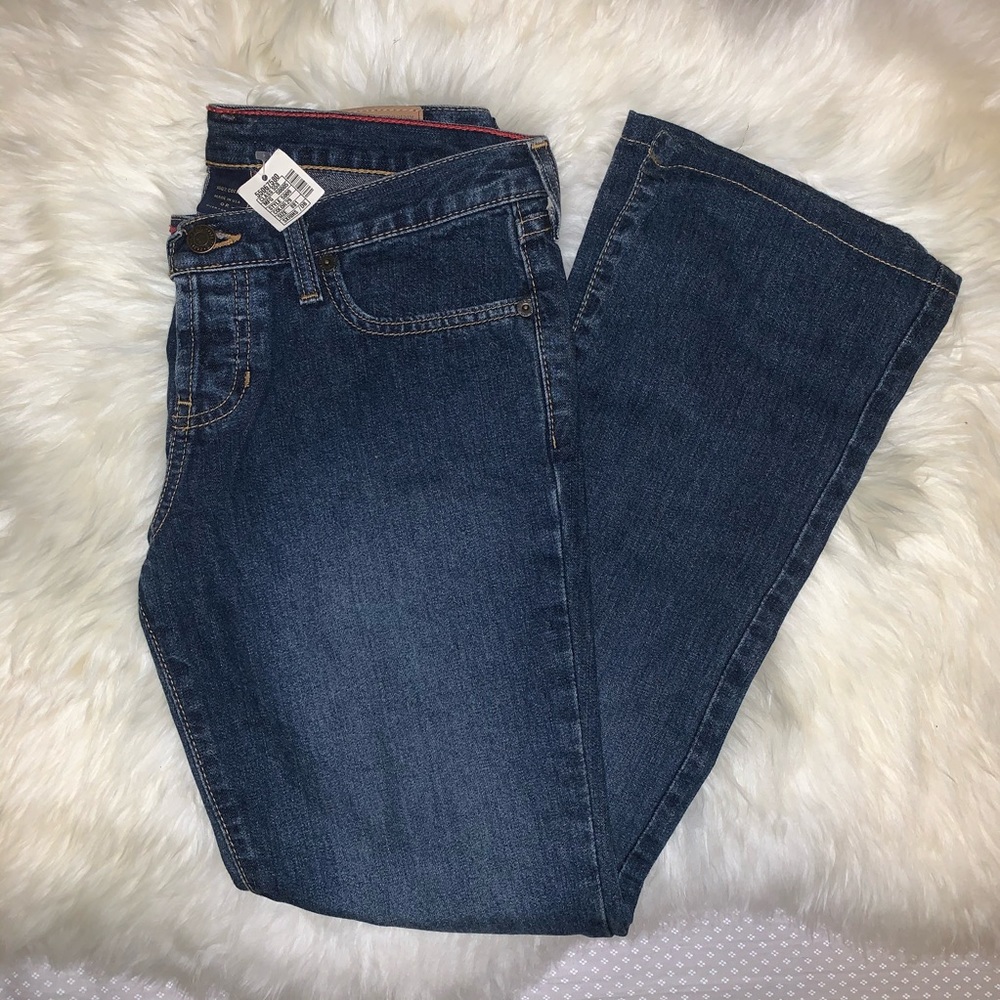 Low rise boot cut vintage abercrombie and fitch jeans
